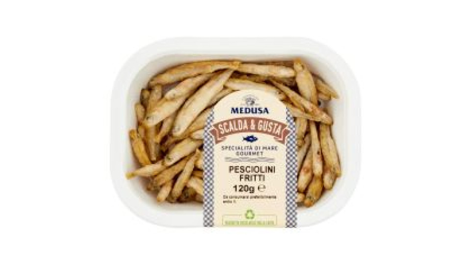 Medusa Scalda & Gusta Pesciolini Fritti 120 G