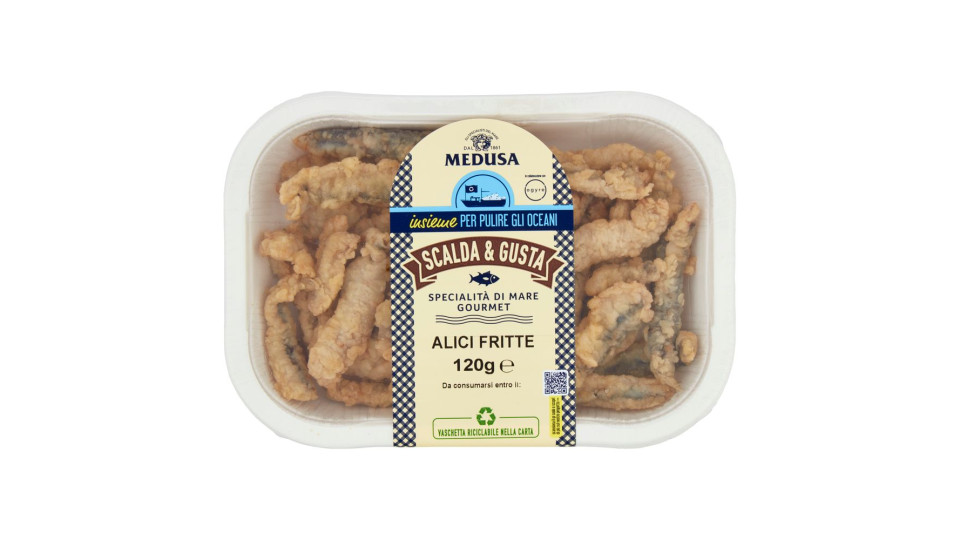 Medusa Alici Fritte 120 G