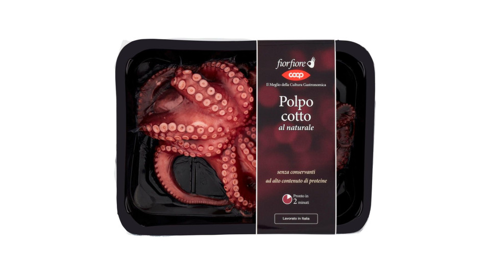 Polpo Cotto Al Naturale 500 G Ca