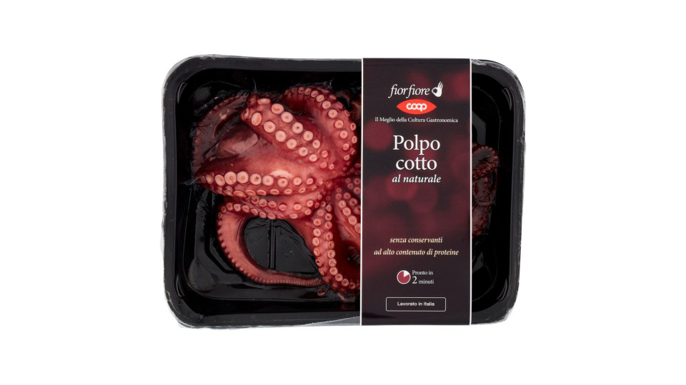 Polpo Cotto Al Naturale 500 G Ca