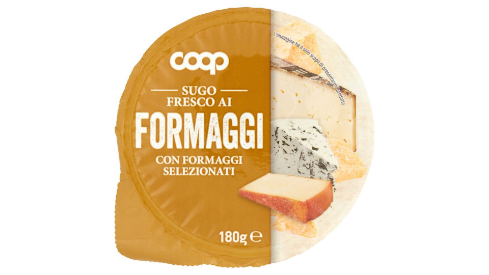 Sugo Fresco Ai Formaggi Con Formaggi Selezionati 180 G