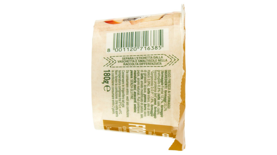 Sugo Fresco Ai Formaggi Con Formaggi Selezionati 180 G