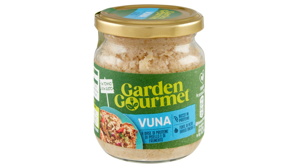 Garden Gourmet Vuna Preparato Vegano A Base Di Proteine Di Pisello Barattolo 175g