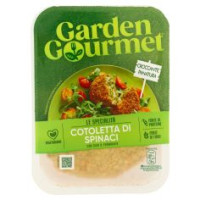 Garden Gourmet Cotoletta Di Spinaci Vegetariana Con Riso E Formaggio 2 Pezzi 180g