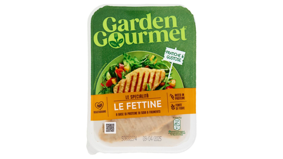 Garden Gourmet Le Fettine Vegetariane Di Soia E Frumento 2 Pezzi 150g