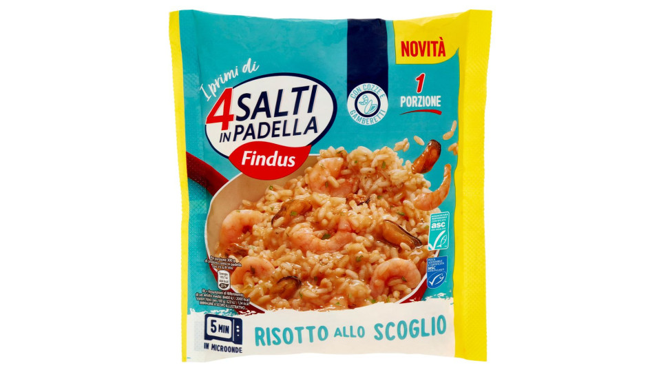 4 Salti In Padella Findus Risotto Allo Scoglio 300 G