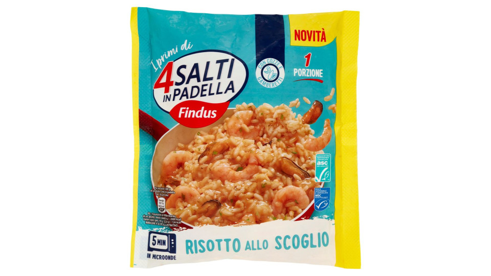 4 Salti In Padella Findus Risotto Allo Scoglio 300 G