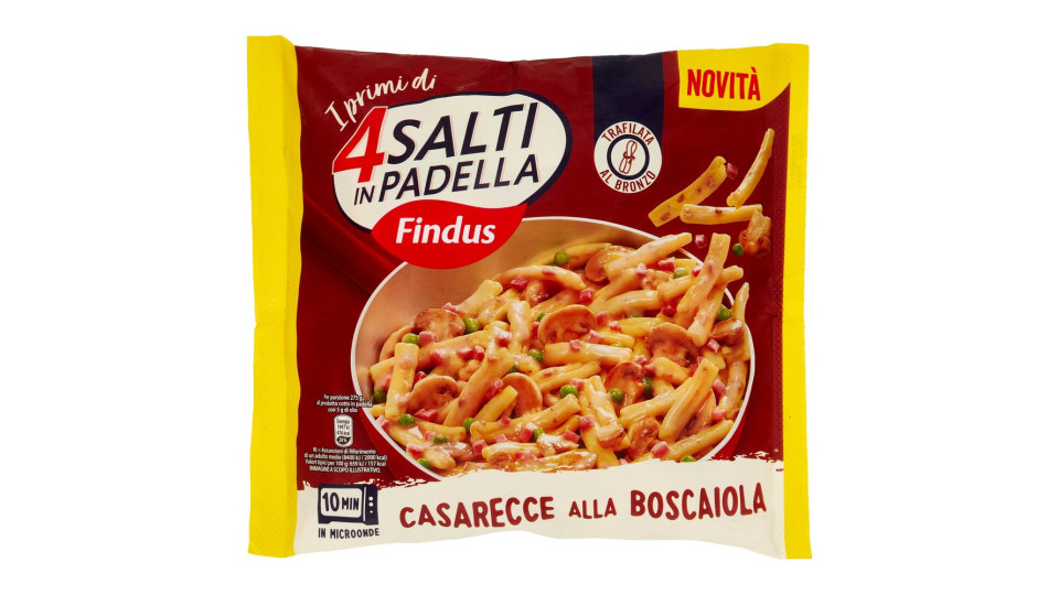 4 Salti In Padella Findus Casarecce Alla Boscaiola 550 G
