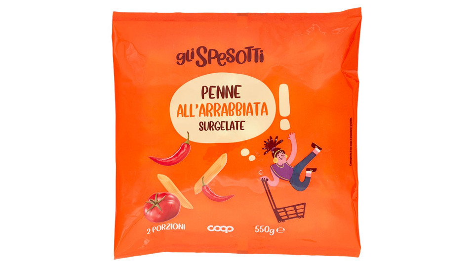 Penne All'arrabbiata Surgelate 550 G