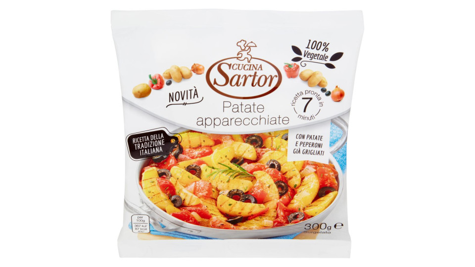 Cucina Sartor Patate Apparecchiate Surgelato 300 G