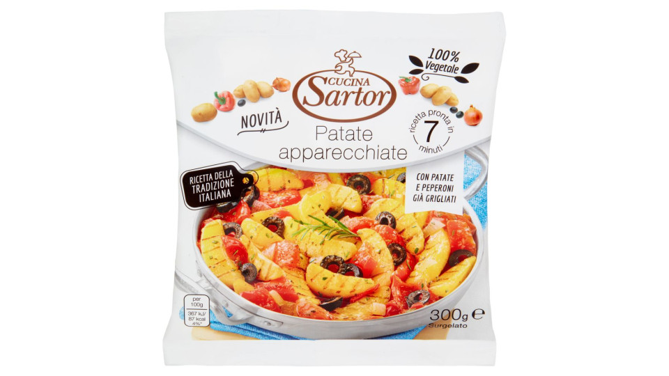 Cucina Sartor Patate Apparecchiate Surgelato 300 G