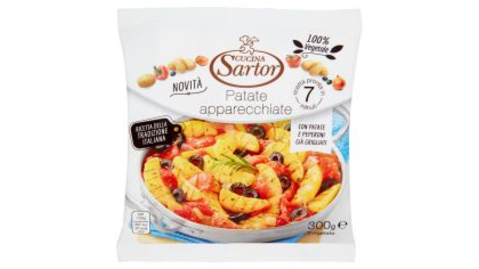Cucina Sartor Patate Apparecchiate Surgelato 300 G