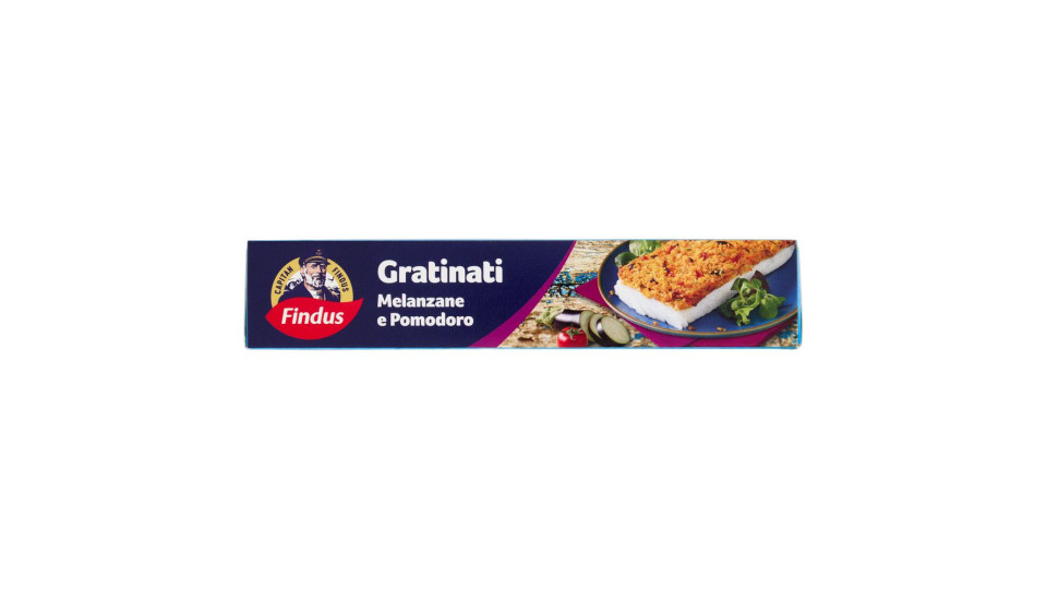 Capitan Findus I Gratinati Merluzzo Con Melanzane E Pomodoro 380 G