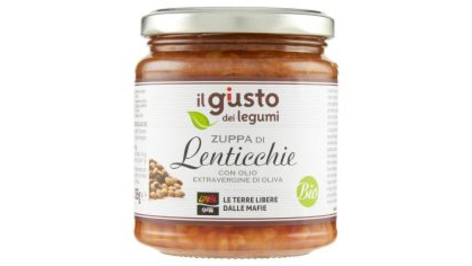 Libera Terra Il Giusto Gusto Dei Legumi Zuppa Di Lenticchie Bio 285 G