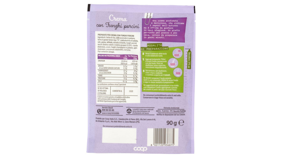 Crema Con Funghi Porcini 90 G