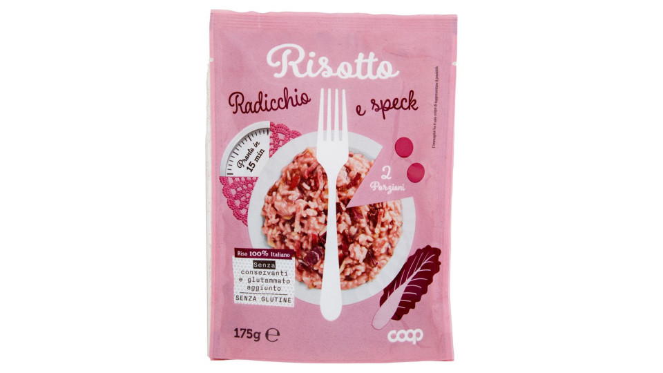 Risotto Radicchio E Speck 175 G
