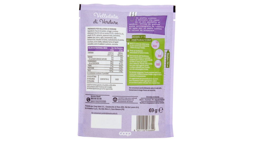Vellutata Di Verdure 69 G