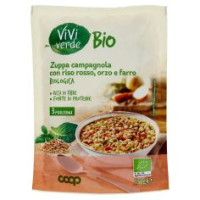 Zuppa Campagnola Con Riso Rosso, Orzo E Farro Biologica 150 G