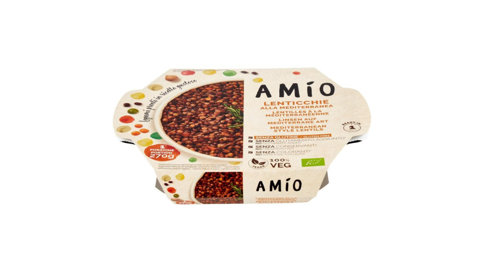 Amio Lenticchie Alla Mediterranea 270 G