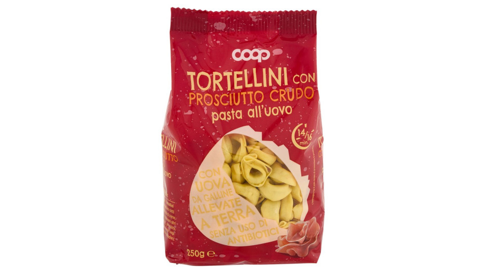 Tortellini Con Prosciutto Crudo Pasta All'uovo 250 G
