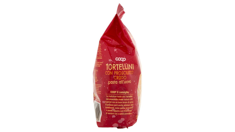 Tortellini Con Prosciutto Crudo Pasta All'uovo 250 G