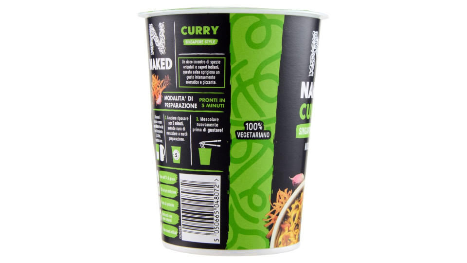 Naked Singapore Style Curry Noodles 78 G