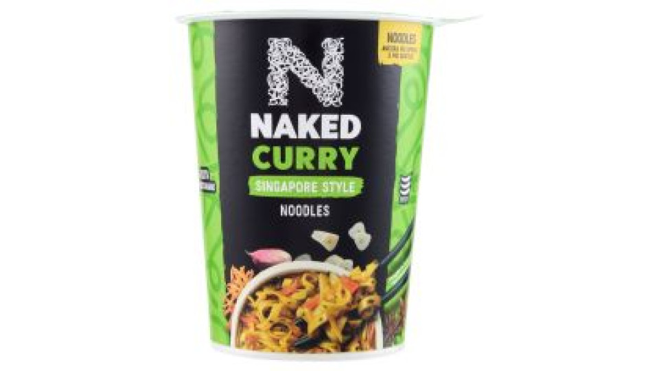Naked Singapore Style Curry Noodles 78 G