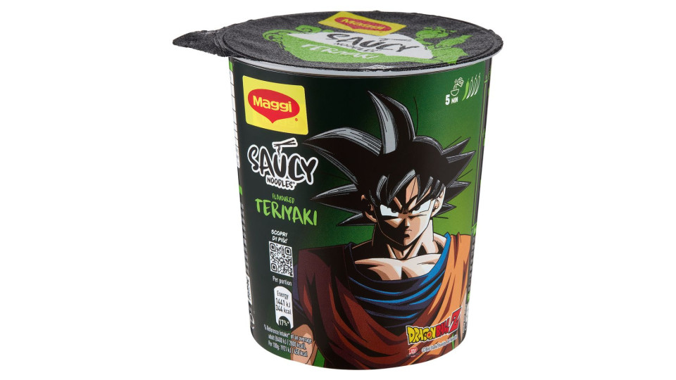 Maggi Saucy Noodles Teriyaki 1 Porzione Cup 75g