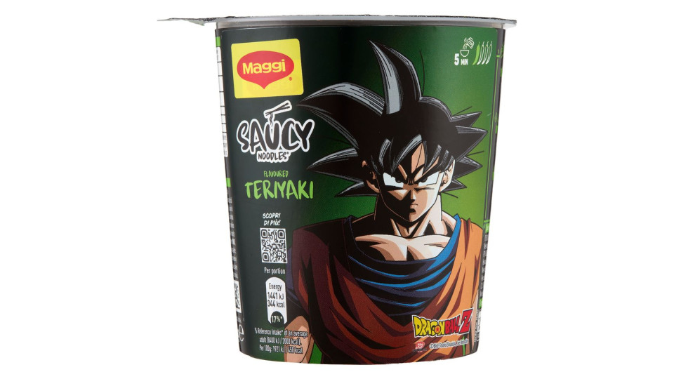 Maggi Saucy Noodles Teriyaki 1 Porzione Cup 75g