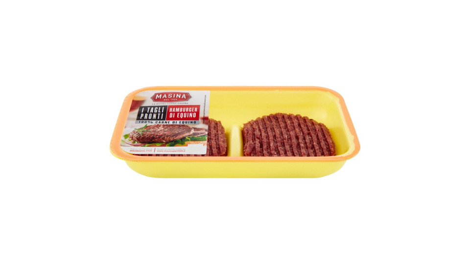 Masina I Tagli Pronti Hamburger Di Equino Classico 0,200 Kg