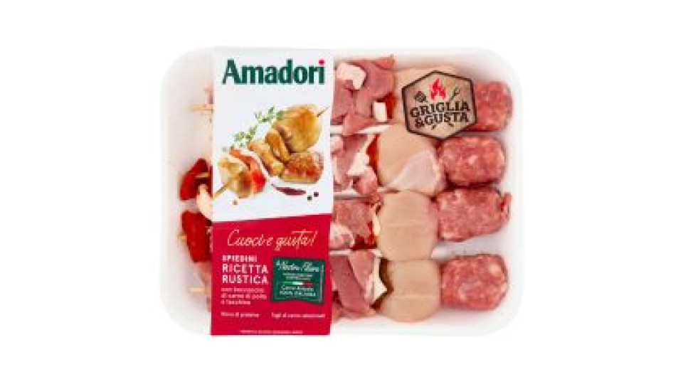 Amadori Spiedini Ricetta Rustica 600 G Ca