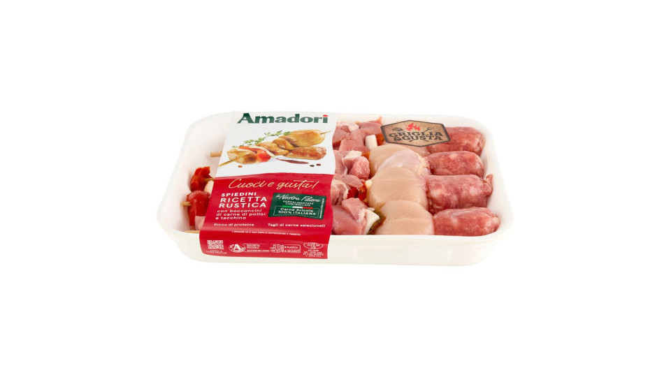 Amadori Spiedini Ricetta Rustica 600 G Ca