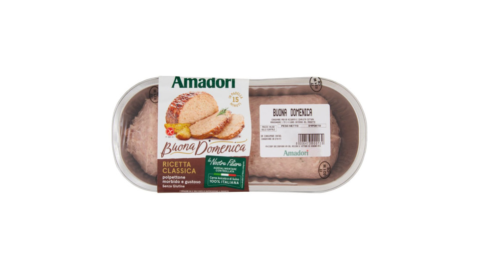 Amadori Buona Domenica Ricetta Classica 0,700 Kg