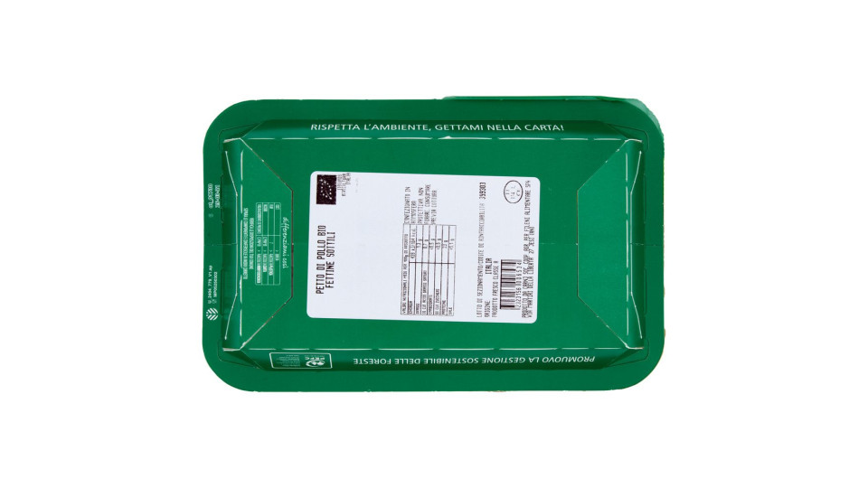 Fileni Bio Fettine Sottili Di Petto Pollo Bio 220 G Ca