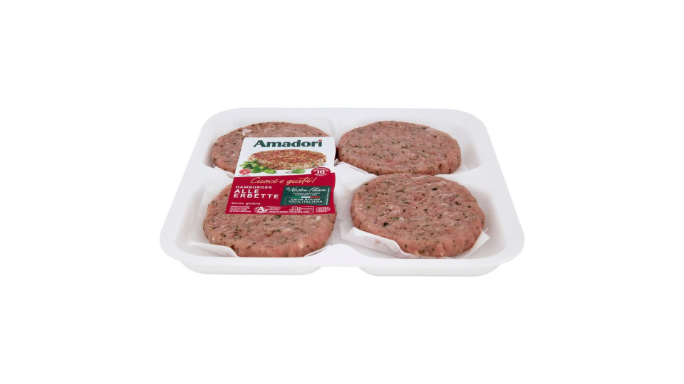 Amadori Hamburger Alle Erbette 0,408 Kg