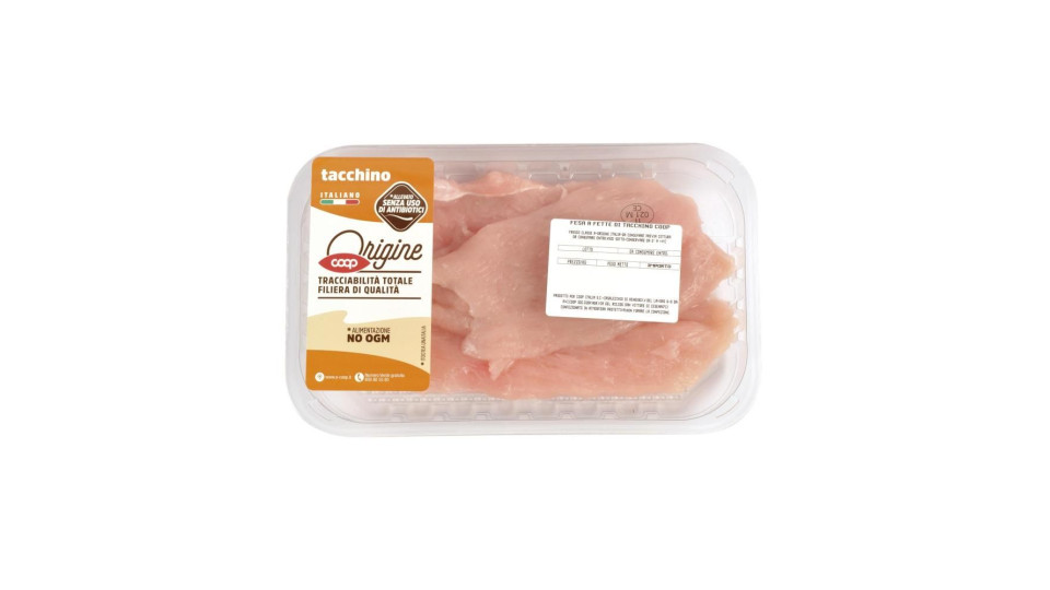 Fesa Di Tacchino A Fette 250 G Ca