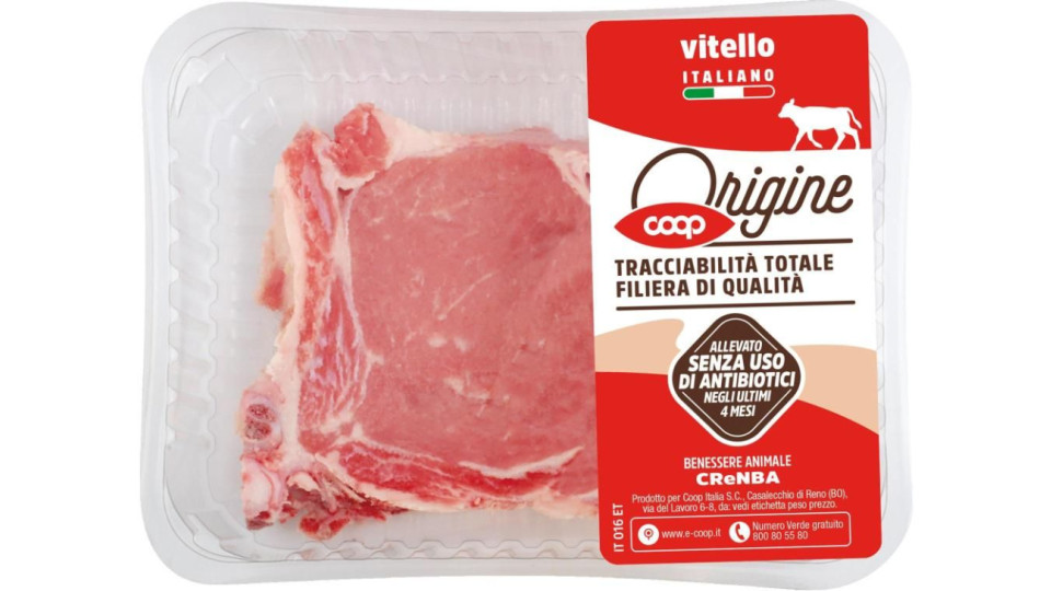 Braciola Di Lombo Di Vitello 445 G Ca