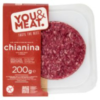 You&meat Burger Con Carne Di Bovino Adulto Chianina 200 G