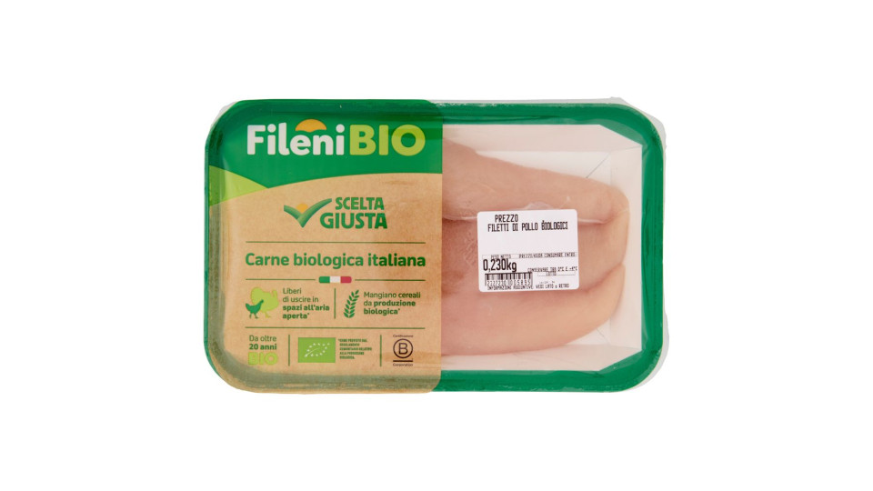 Fileni Bio Filetti Di Pollo Biologici