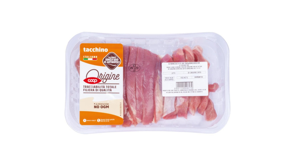 Straccetti Di Sovracoscia Di Tacchino 300 G