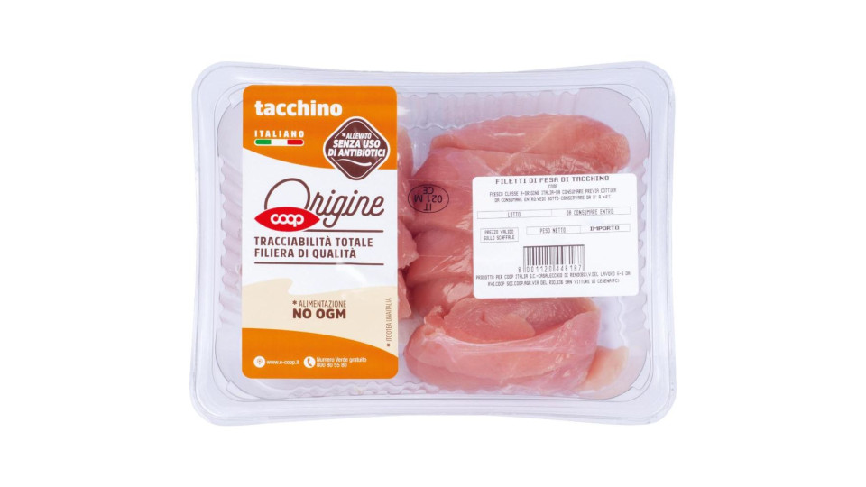 Filetti Di Fesa Di Tacchino 350 G