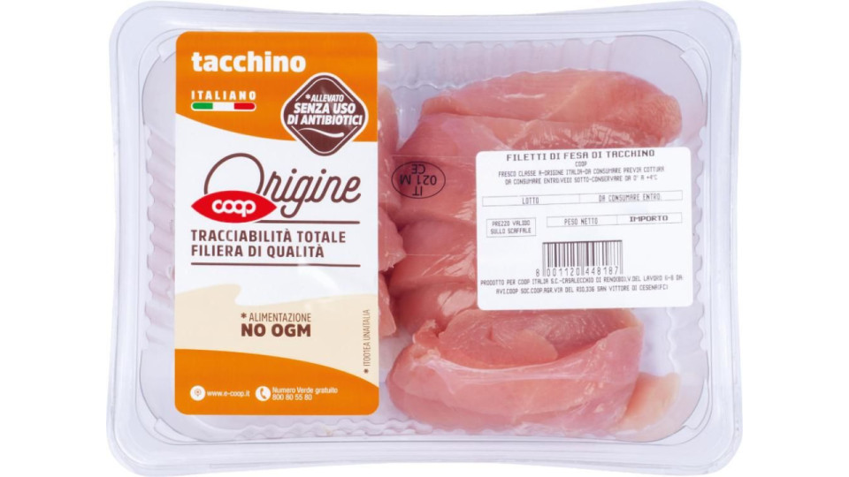 Filetti Di Fesa Di Tacchino 350 G