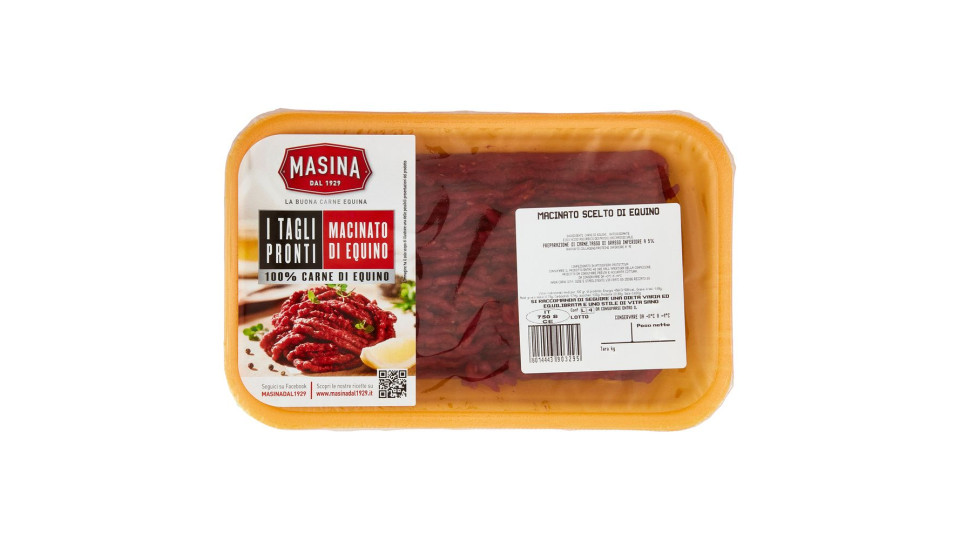 Masina I Tagli Pronti Macinato Scelto Di Equino 0,300 Kg
