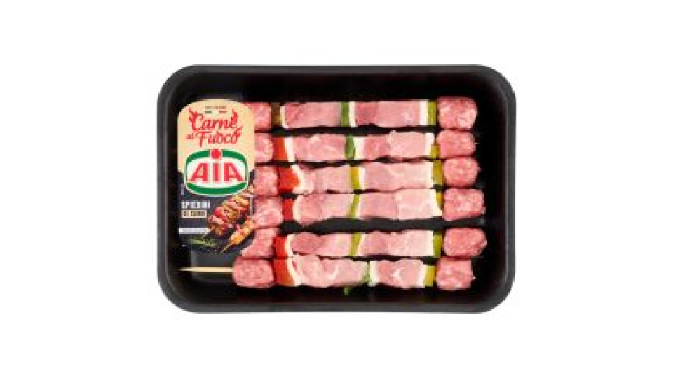 Aia Carne Al Fuoco Spiedini Di Suino 0,320 Kg