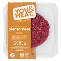You&meat Burger Con Carne Di Bovino Adulto Piemontese 200 G