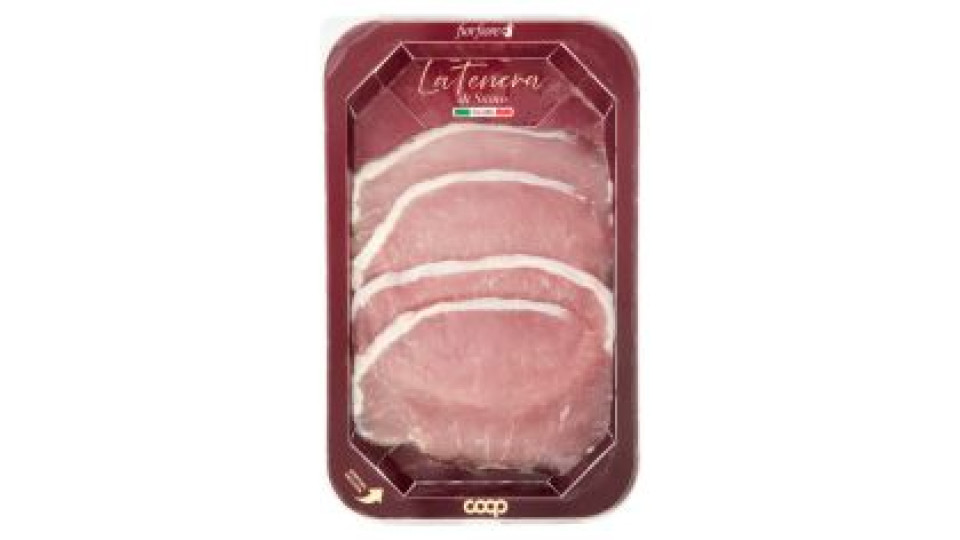 Fettine Tenere Marinate Di Suino La Tenera Di Suino Italiano 0.250 Kg