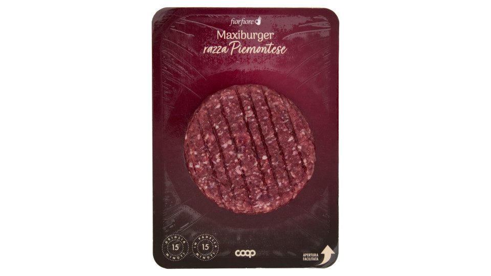 Maxiburger Razza Piemontese 180 G