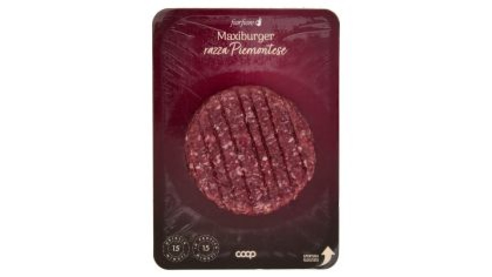Maxiburger Razza Piemontese 180 G