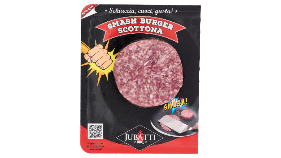 Jubatti Bbq Smash Burger Scottona 0,120 Kg