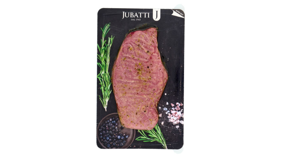 Jubatti Tagliata Bovino Adulto Marinata 350 G Ca